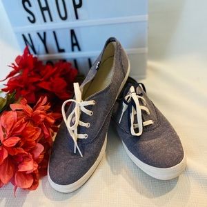 Keds denim blue shoes